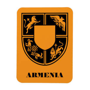 Armenisches Staatswappen Zeitgenössische Kunst Magnet