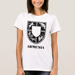 Armenisches Staatswappen Zeitgenössische Kunst T-Shirt