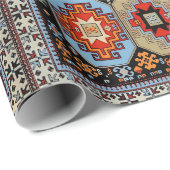 Armenisches Volkskunstpapier Geschenkpapier (Rolleneckpunkt)