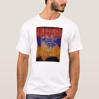 Armenisches Wappen 100 Jahre stärkere T - Shirt- T-Shirt