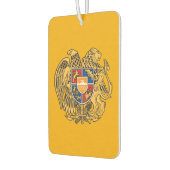 Armenisches Wappen Autolufterfrischer (Links)
