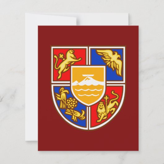 Armenisches Wappen Erbe & Symbole (Vorderseite)