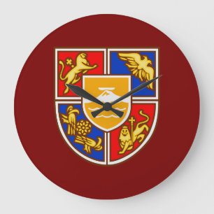 Armenisches Wappen Erbe & Symbole Große Wanduhr