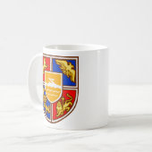 Armenisches Wappen Erbe & Symbole Kaffeetasse (Vorderseite Links)
