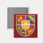 Armenisches Wappen Erbe & Symbole Magnet (Vorderseite/Rückseite)