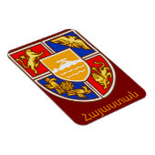 Armenisches Wappen Erbe & Symbole Magnet (Rechte Seite)