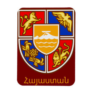 Armenisches Wappen Erbe & Symbole Magnet