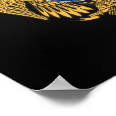 Armenisches Wappen Poster (Ecke)