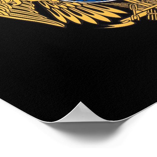 Armenisches Wappen Poster (Ecke)