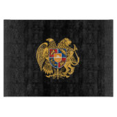 Armenisches Wappen Schneidebrett (Vorderseite)