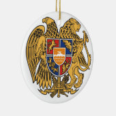 Armenisches Wappen Verzierung Keramikornament (Rechts)