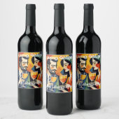 Armenisches Wein Weinetikett (Flaschen)