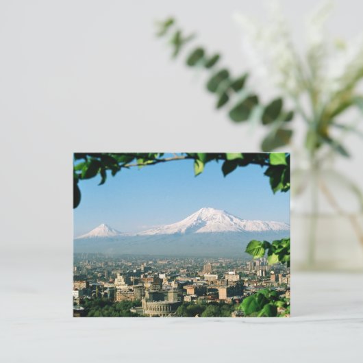 ArmenischStadt Jerewan Postkarte (Stehend Vorderseite)