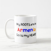Armenitwurzeln Kaffeetasse (Links)