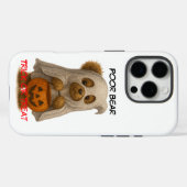 Armer Bärentrick oder Treat - Niedlicher Halloween Case-Mate iPhone Hülle (Rückseite (Horizontal))