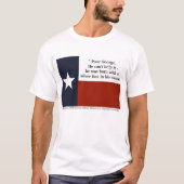 "Armer George…" - Ann Richards T-Shirt (Vorderseite)