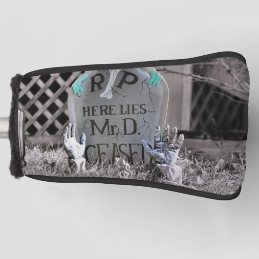 Armer Herr D Golf Headcover (Vorderseite)