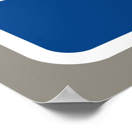 armer, hungernder Spekulant Poster (Ecke)