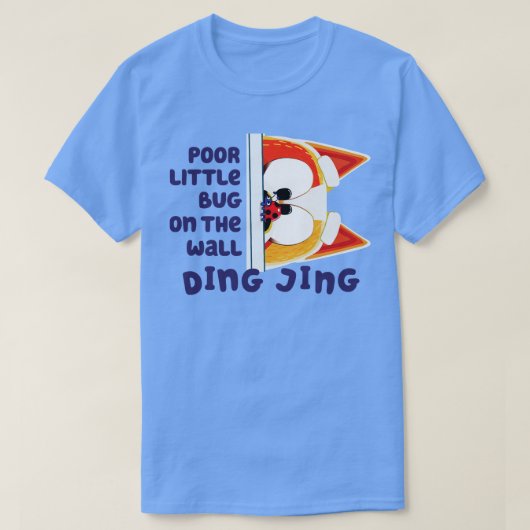 Armer kleiner Bug auf dem Wal T-Shirt (Design vorne)