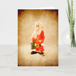 Armer Santa Feiertagskarte