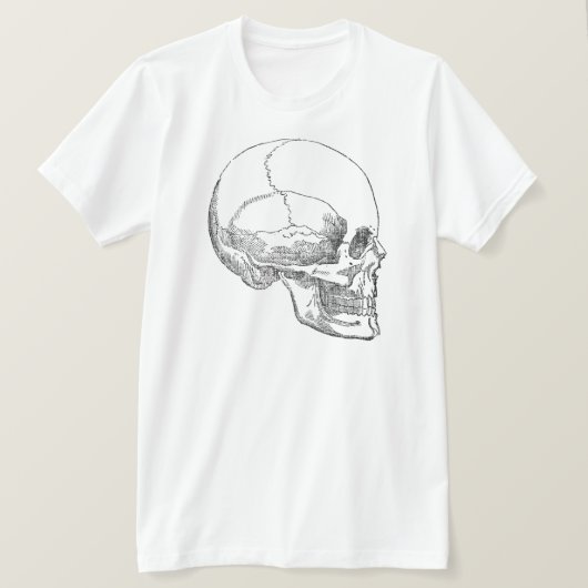 Armer Yorick-Schädel T-Shirt (Design vorne)