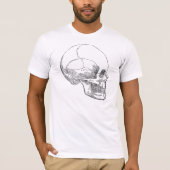 Armer Yorick-Schädel T-Shirt (Vorderseite)