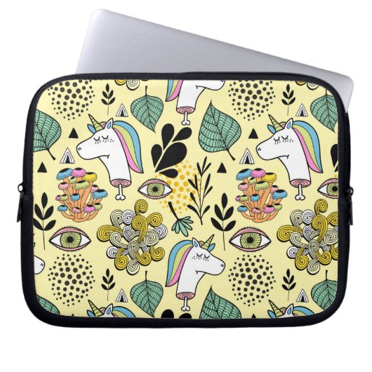 Armes Einhorn Laptopschutzhülle (Vorderseite)