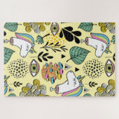 Armes Einhorn Puzzle (Horizontal)