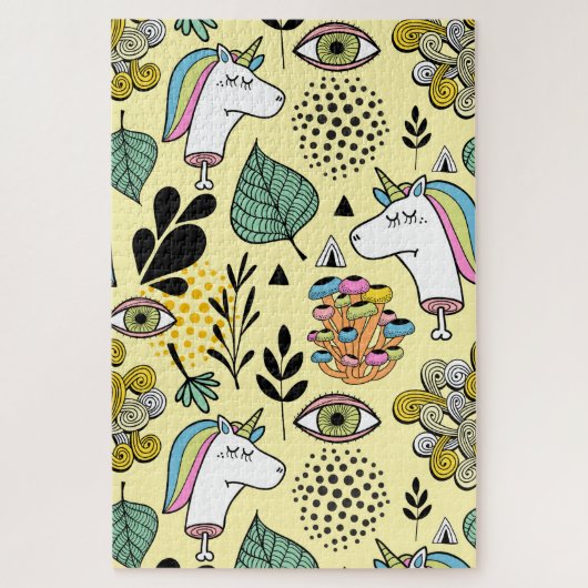 Armes Einhorn Puzzle (Vertikal)