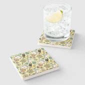 Armes Einhorn Steinuntersetzer (Seitenansicht)