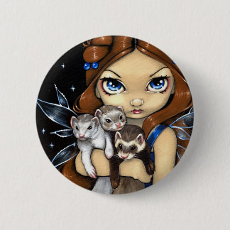 "Armful Frettchen" Knopf Button