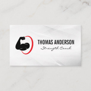 Armgeflecht FITNESS Visitenkarte