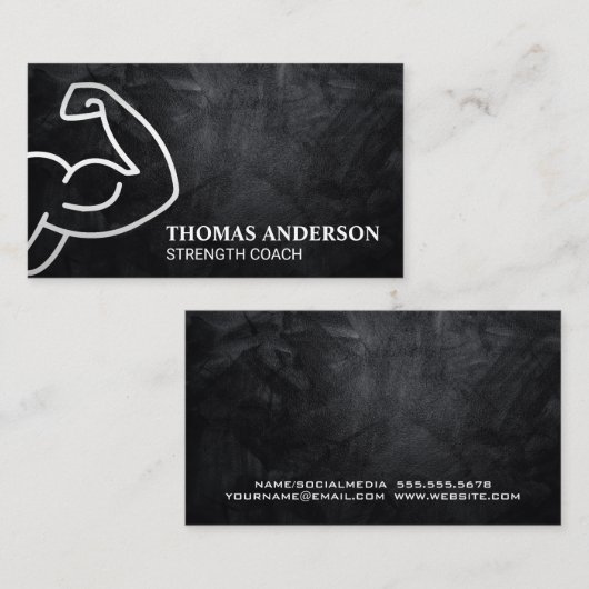 Armgeflecht | Gesundheitliche Fitness Visitenkarte (Vorne/Hinten)