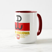 Armia Krajowa Tasse (VorderseiteRechts)