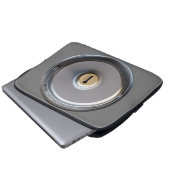 Armierte Sperre Laptopschutzhülle (Vorne Knopf)