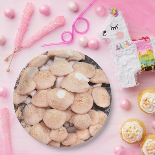 Armillaria tabescens oder ringless Honigpilze Pappteller (Party)