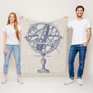 Armillary Bereich-Diagramm Fleecedecke