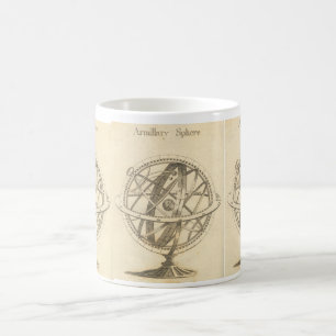 Armillary Bereich-Vorlagen-Skizze Kaffeetasse
