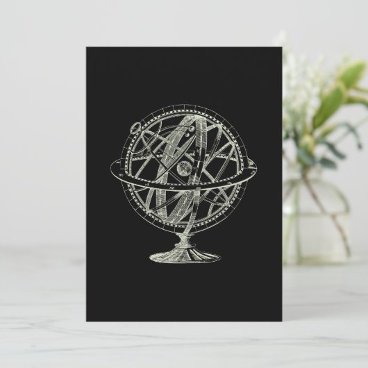 Armillary Sphere Celestial Globe (Stehend Vorderseite)