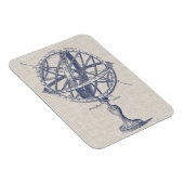 Armillary Sphere Diagramm Magnet (Rechte Seite)