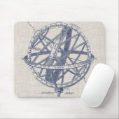 Armillary Sphere Diagramm Mousepad (Mit Mouse)