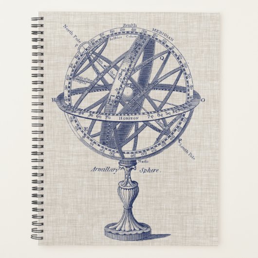 Armillary Sphere Diagramm Planer (Vorderseite)