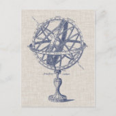 Armillary Sphere Diagramm Postkarte (Vorderseite)