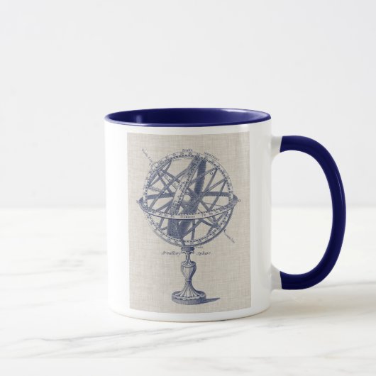 Armillary Sphere Diagramm Tasse (Rechts)