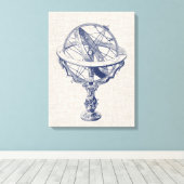 Armillary Sphere Leinwanddruck (Insitu (Holzboden))