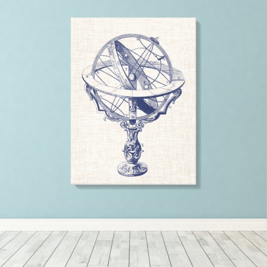 Armillary Sphere Leinwanddruck (Insitu (Holzboden))