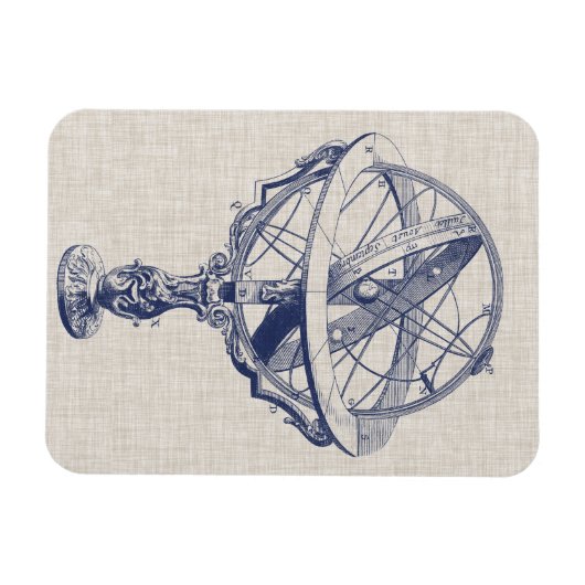 Armillary Sphere Magnet (Horizontal)