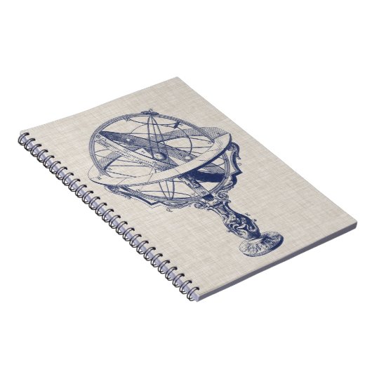 Armillary Sphere Notizblock (Rechte Seite)