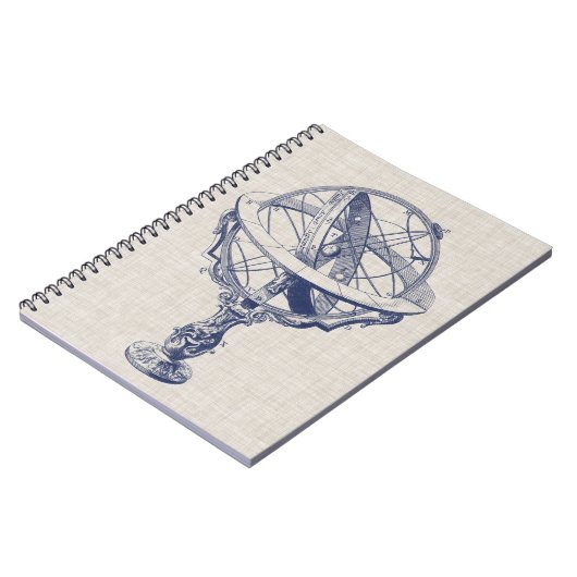 Armillary Sphere Notizblock (Linke Seite)