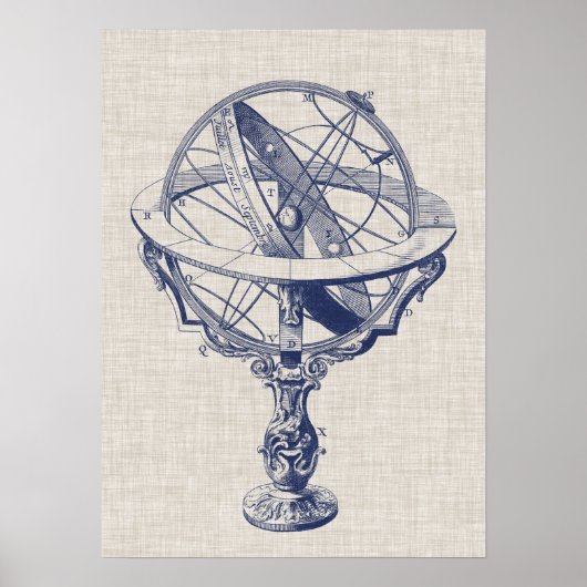 Armillary Sphere Poster (Vorne)